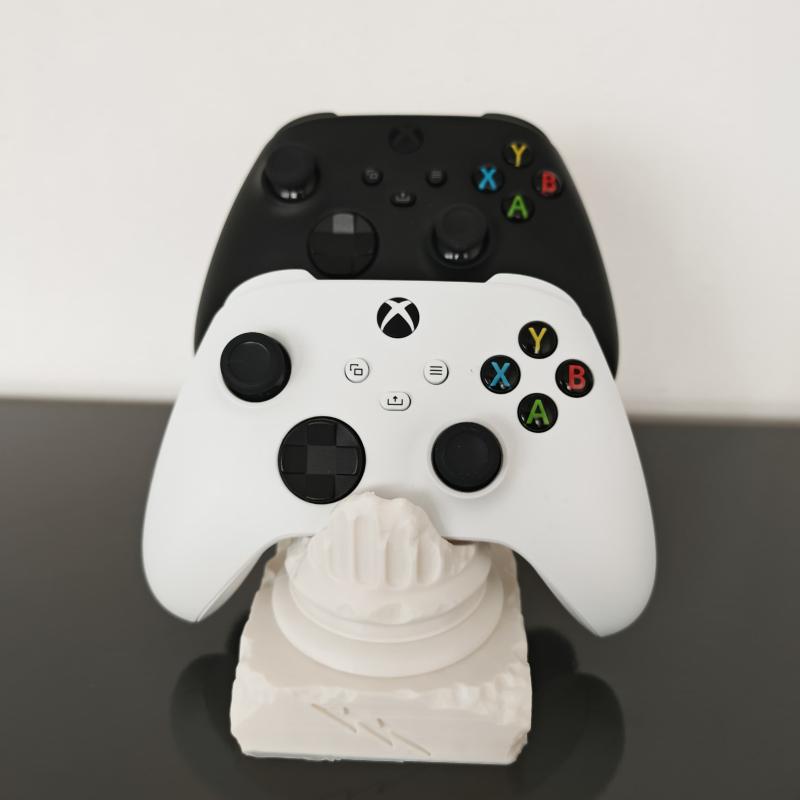 Yunan Sütunu Tasarımlı Çift Konsol Kolu Standı (PS ve XBoX)